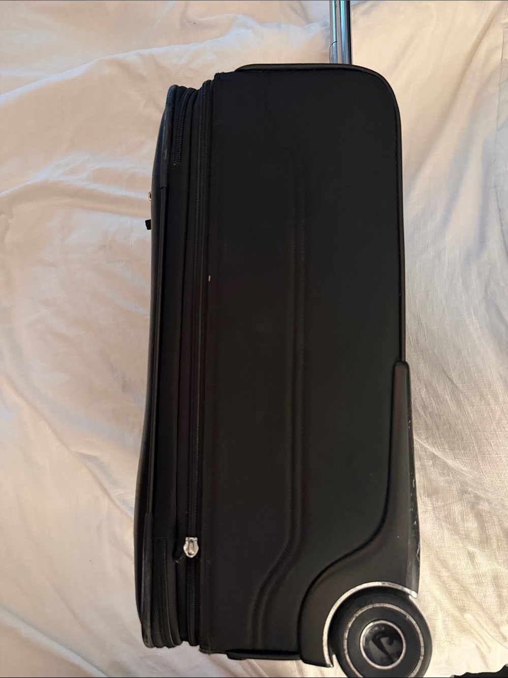 Tumi Black Travel Briefcase with Front Zip Pockets - Picture 6 of 12